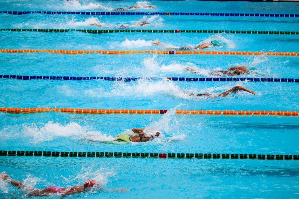 swimming 