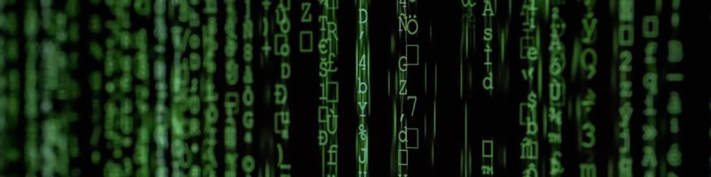 ISO 27001 Certified|Secure data matrix|Secure padlock