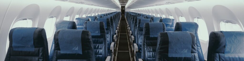 ||Covid-19 phone|Empty plane|Woman doing yoga|Empty plane