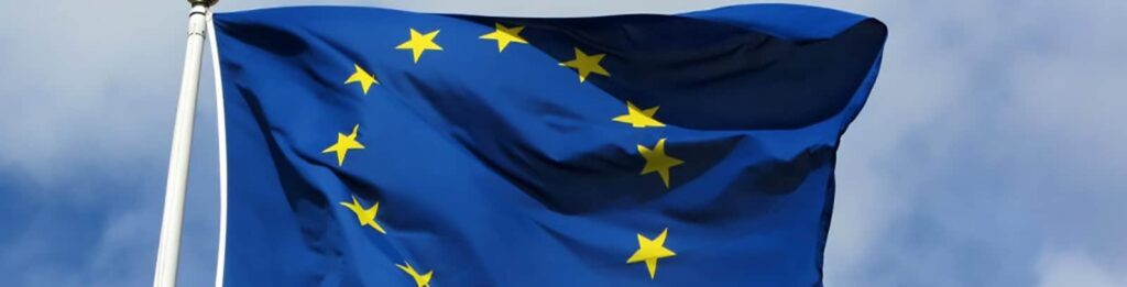 UK Gov message: Petitions down for maintenance|European Union and Union Jack flags|European Union Flag