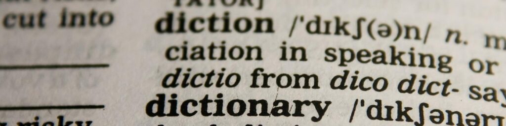 The pages of a dictionary|Dictionary Pages|Question mark